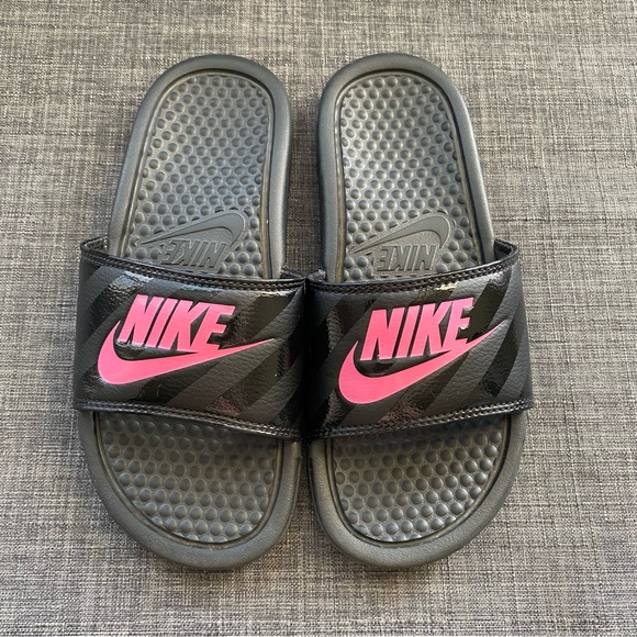NIKE BENASSI JUST DO IT SLIDE SANDALS - Picture 2 of 10